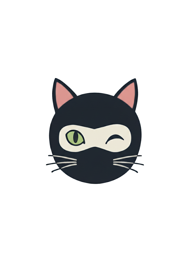 Playful cat character Gwilo